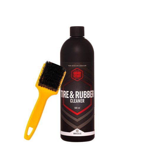 GOOD STUFF Zestaw do czyszczenia opon dywaników, szczotka AUTODETAILING