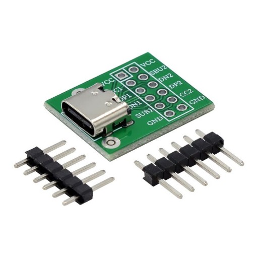 Moduł adaptera USB-C DIP/PCB FULL mini