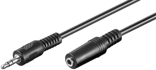 Przedłużacz do słuchawek audio AUX 3,5 mm 5m