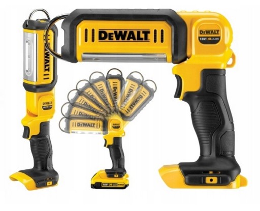Lampa przegubowa DeWALT Dcl050 LED 18V XR mocna