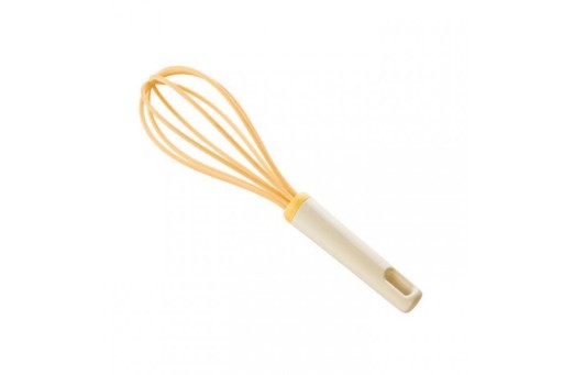 TRZEPACZKA UBIJAK DO JAJ PIANY NYLON TESCOMA ŻÓŁTA 26 CM ŻÓŁTY ZŁOTY
