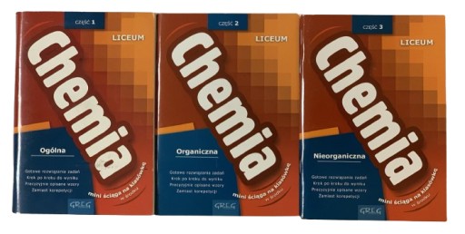 CHemia ściąga LICEUM SZKOŁA ŚREDNIA 1 2 3