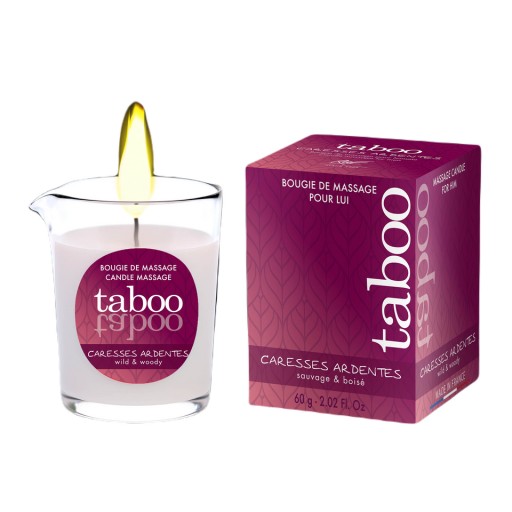 ŚWIECZKA ŚWIECA DO MASAŻU TABOO CARESSES ARDENTES