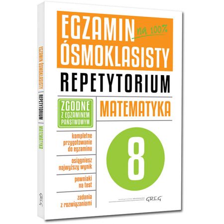 Egzamin ósmoklasisty Matematyka Repetytorium GREG