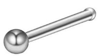 KOLCZYK DO NOSA Z KULECZKĄ NOSTRIL PIERCING