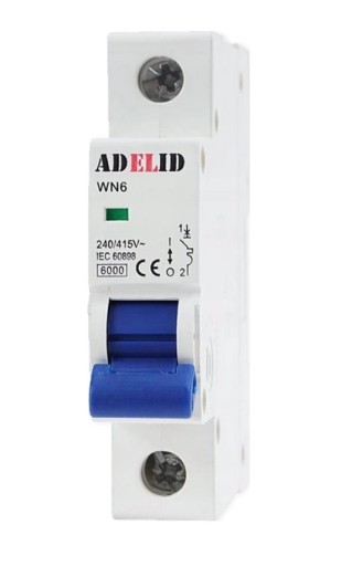 Wyłącznik nadprądowy Adelid S301 B16A 1-faz 3szt.