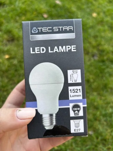 Tec Star Żarówka LED 1521 Lumenów E27 6 Sztuk w Komplecie