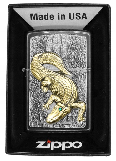 ZAPALNICZKA ZIPPO CROCODILE EMBLEM 7666