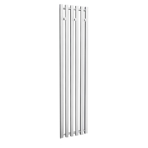 biały grzejnik Deco 120 x 25 dekoracyjny wieszaki