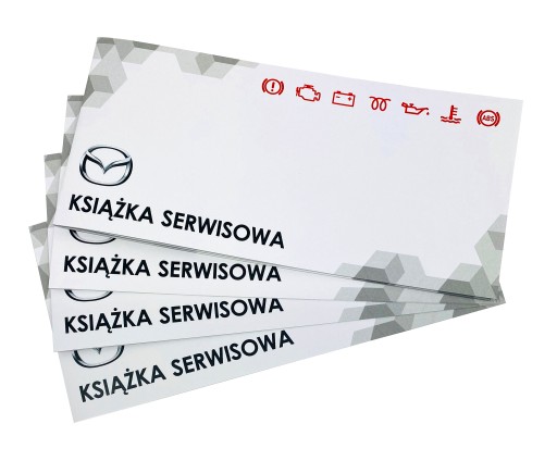 KSIĄŻKA SERWISOWA PRZEGLĄDÓW NAPRAW MAZDA