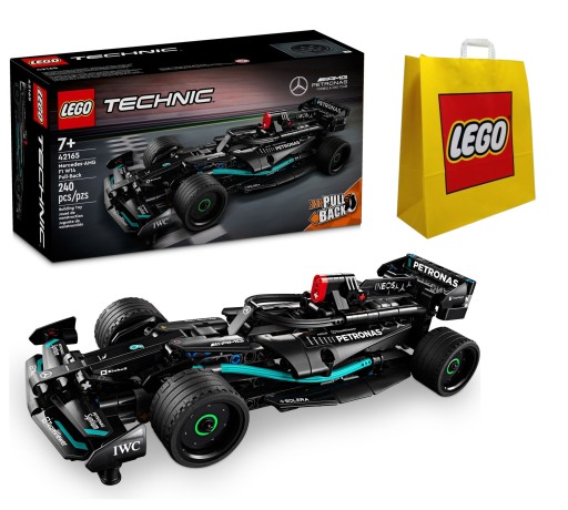 LEGO Technic 42165 Mercedes-AMG F1 W14 E Performance Pull-Back + TORBA LEGO