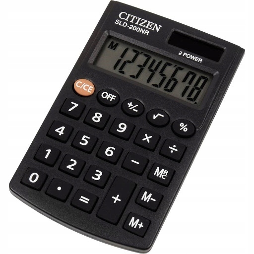 KALKULATOR KIESZONKOWY MAŁY CITIZEN SLD-200NR