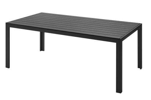 STÓŁ OGRODOWY POLYWOOD TARAS DREWNO ALUMINIUM