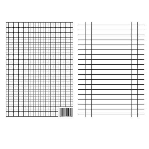 Liniuszek A5 kratka linia