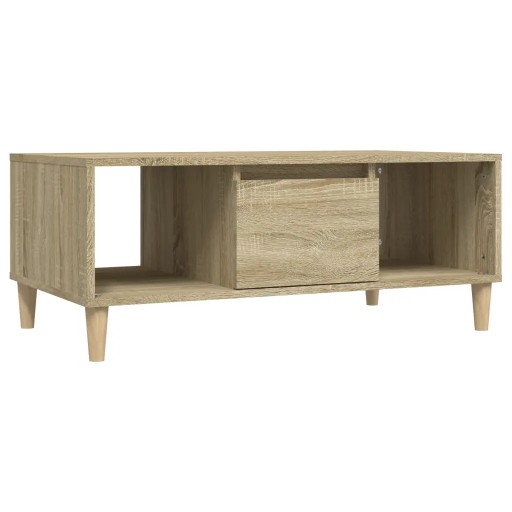 Stolik kawowy, dąb sonoma 90x50x36,5 cm materiał d