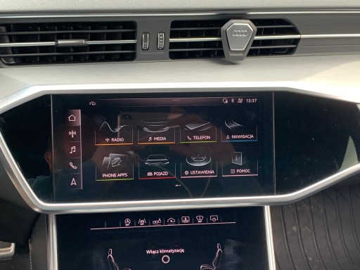POLSKIE MENU AUDI MH2P A6 Q8 A7 Mapa Android Auto