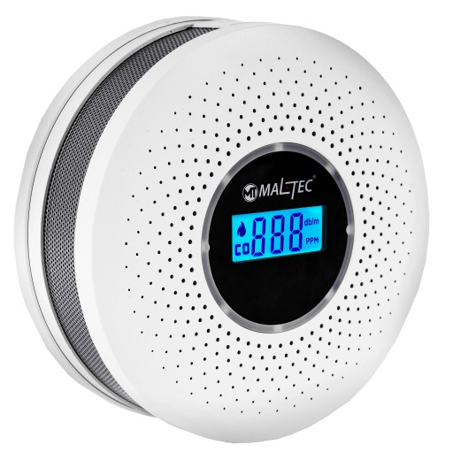 Czujnik Czadu Dymu Tlenku Węgla SafeSensor2000 2w1