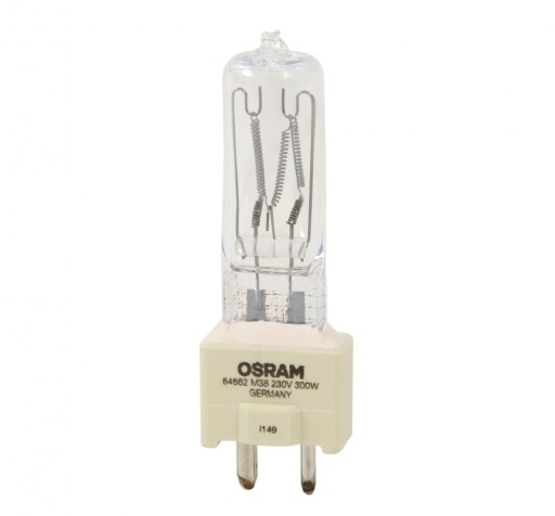 Żarówka halogenowa biały ciepły Osram M38-230V/300W 300 W
