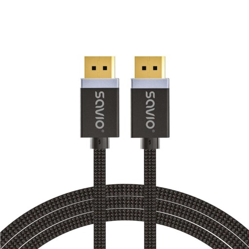 KABEL SAVIO DisplayPort - DisplayPort v1.4 1m