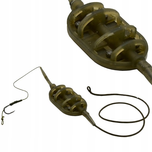 Gotowy Uzbrojony koszyk metod Method Feeder 40g #4