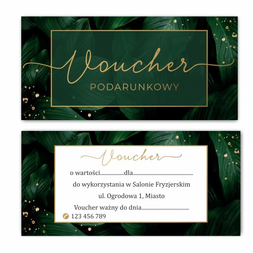 Bon, voucher podarunkowy DL 100 szt
