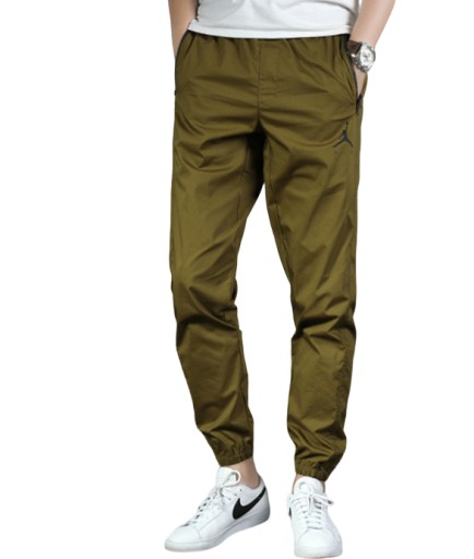 Spodnie sportowe Nike Jordan Jumpman oliwkowe M