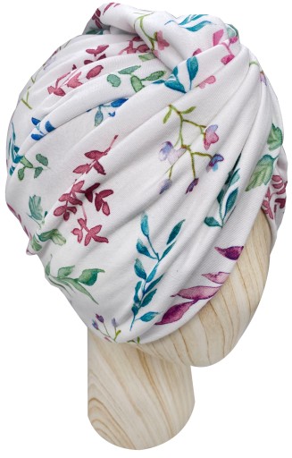 Czapka Turban Twist bawełniany Zielnik