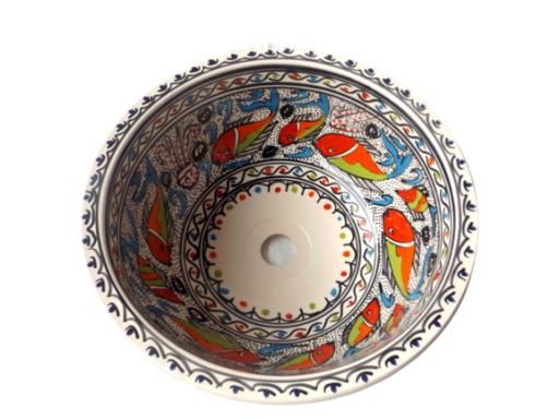 ORIENTALNA CERAMICZNA UMYWALKA ZLEW @MAROKO