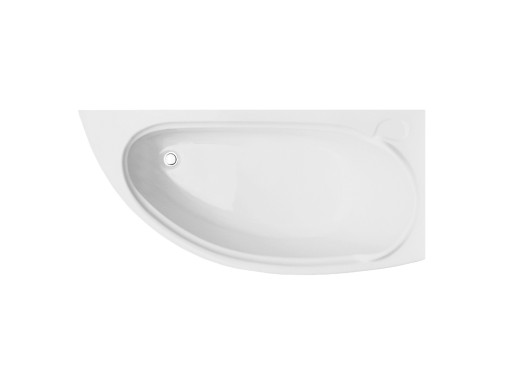 BESCO Wanna asymetryczna MINI 150x95 PRAWA+SYFON