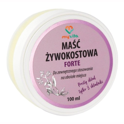 MAŚĆ ŻYWOKOSTOWA FORTE 100ML / MYVITA