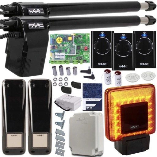 Zestaw automatyki do bramy FAAC 414 SHORT XLED