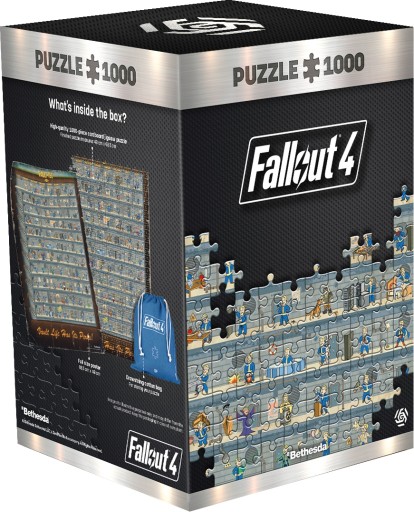 Good Loot Puzzle Fallout Perk 1000 elementów Nowe w Folii