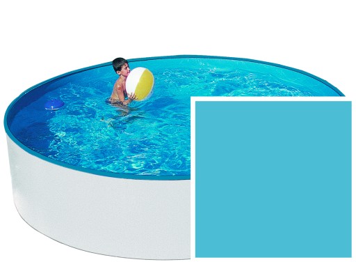 Nowa Folia Basenowa Wkład do Basen Azuro Orlando Modus 4,6x0,9m 0,25mm BLUE