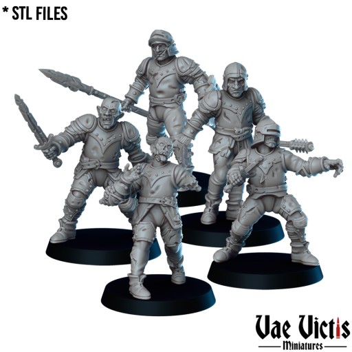 Undead Guard Pack - x5 - minifakturapl