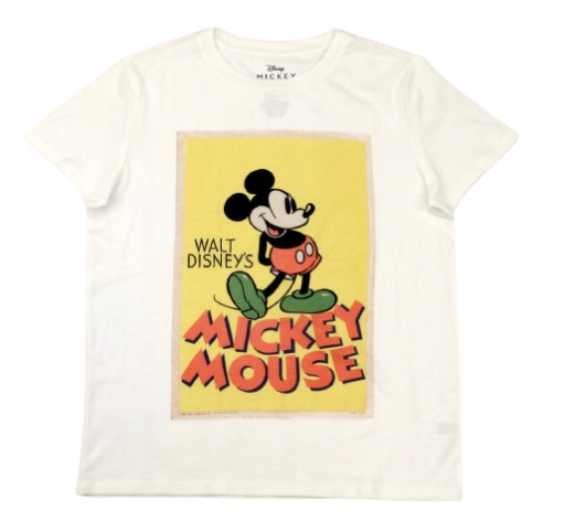 Koszulka damska młodzieżowa T-shirt DISNEY Myszka Miki Mickey Mouse r. M