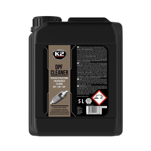 K2 DPF Cleaner płyn do czyszczenia filtów DPF 5l