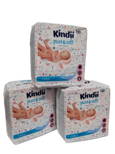 Podkłady do przewijania Kindii Pure & Soft 30
