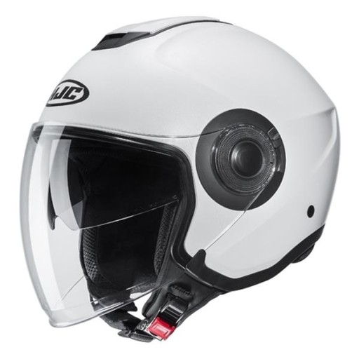 Kask HJC i40 Biały Półmat Jet Skuter Blenda S