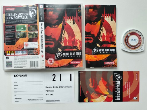 METAL GEAR SOLID PORTABLE OPS PSP