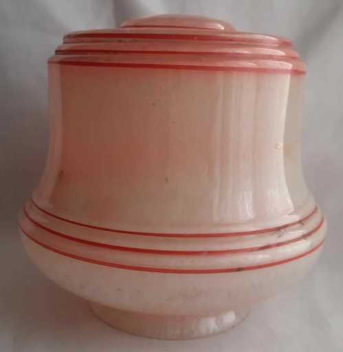 STARY KLOSZ DO LAMPY ART - DECO