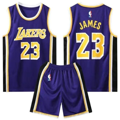Koszulka Lakers James No. 23 Kobe No. 24 Strój do koszykówki