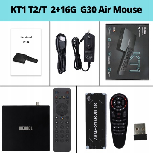 Hot sales MECOOL KT1 DVB-T2 Amlogic S905X4 Android TV 10 DVB