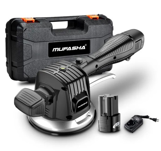 Wibracyjna przyssawka próżniowa do glazury płytek 16,8V 2 akumulatory 100kg