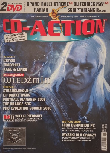 CD-Action 11 / 2007 z płytą cd
