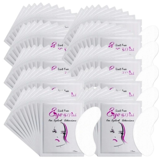 Płatki pod oczy do przedłużania rzęs Lint Premium Lashes 200szt.