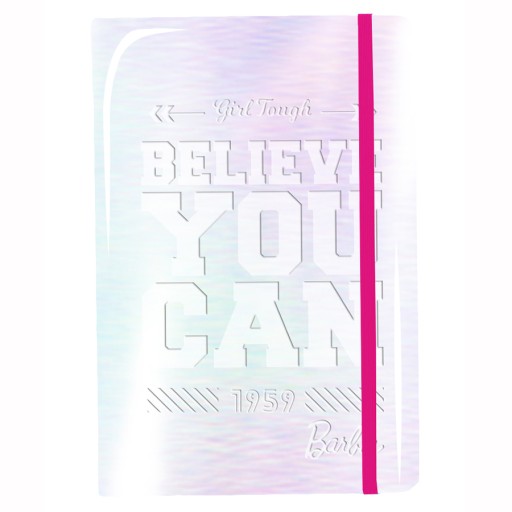 NOTES HOLOGRAFICZNY A5 PASO BARBIE BAF-3680