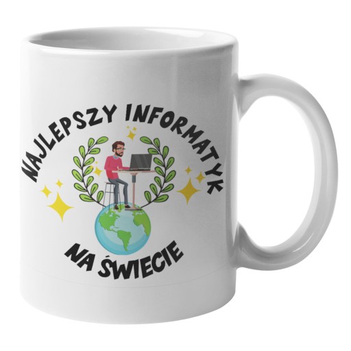 Kubek informatyka prezent informatyka informatyk