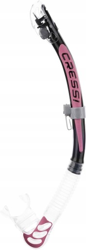 Rurka do nurkowania fajka CRESSI ALPHA ULTRA DRY SNORKEL SILVER/PINK