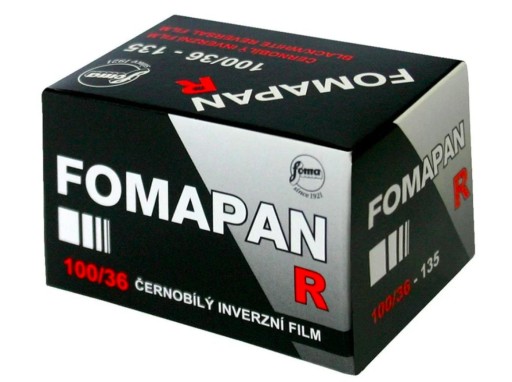 Film pozytywowy czarno-biały slajd FOMAPAN R 100 135 / 36 klatek