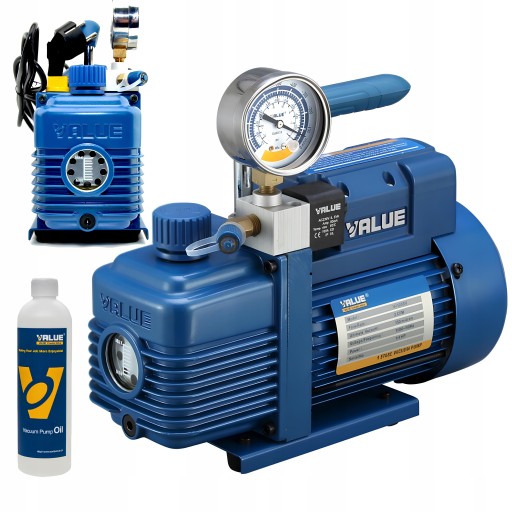POMPA PRÓŻNIOWA VALUE V-i120SV 51L/min 1 STOPNIOWA